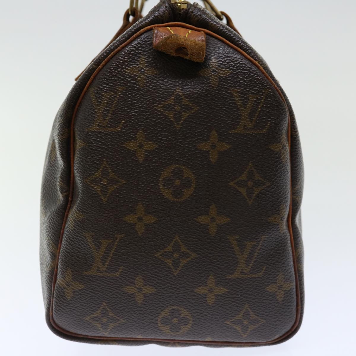 LOUIS VUITTON Monogram Speedy 25 Hand Bag M41528 LV Auth yk11818