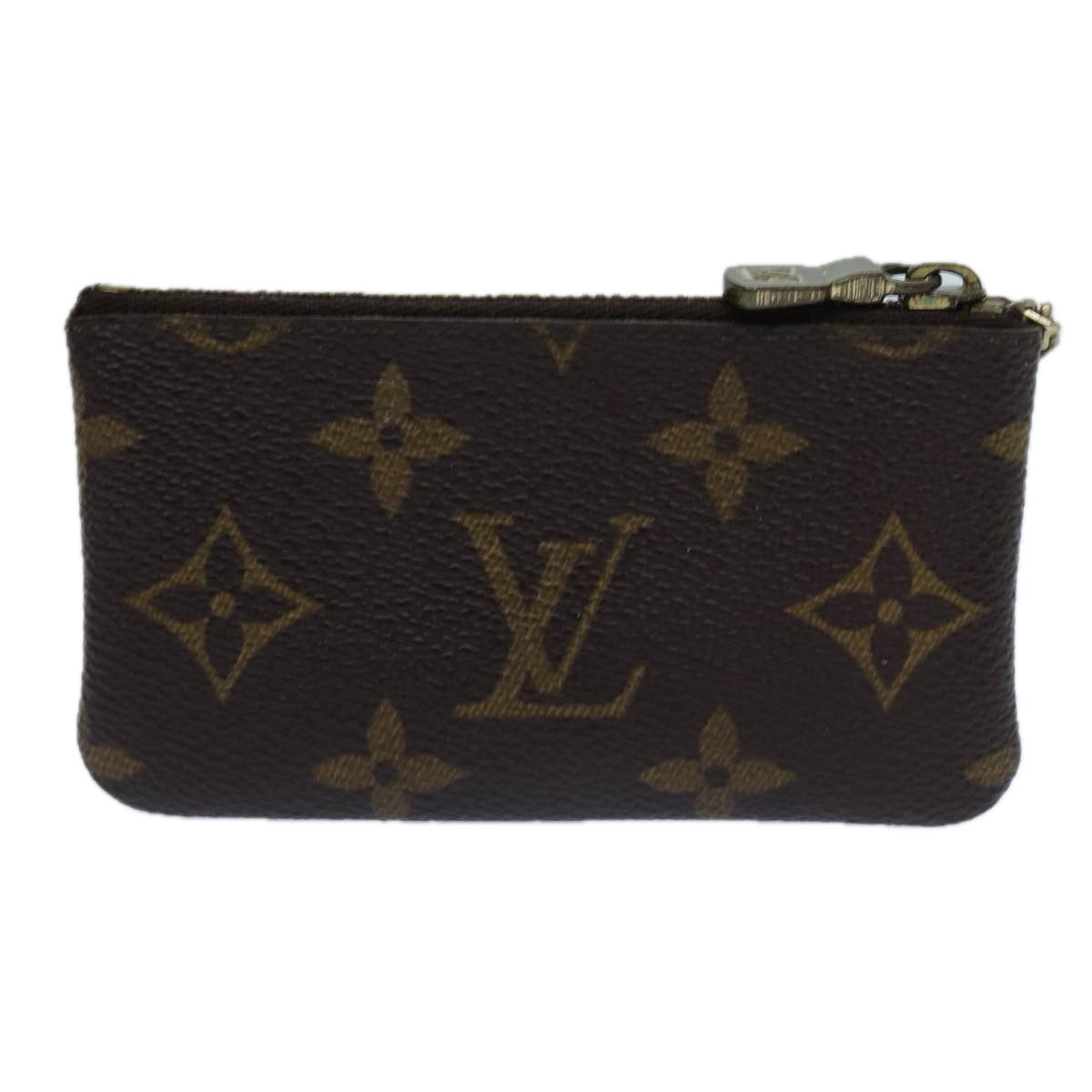 LOUIS VUITTON Monogram Pochette Cles Coin Purse M62650 LV Auth yk11821 - 0