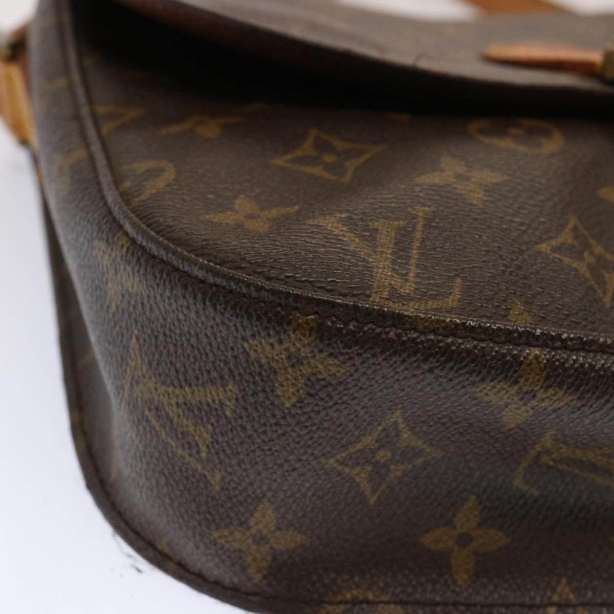 LOUIS VUITTON Monogram Saint Cloud GM Shoulder Bag M51242 LV Auth yk11828