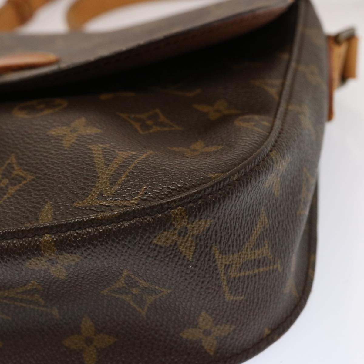 LOUIS VUITTON Monogram Saint Cloud GM Shoulder Bag M51242 LV Auth yk11828