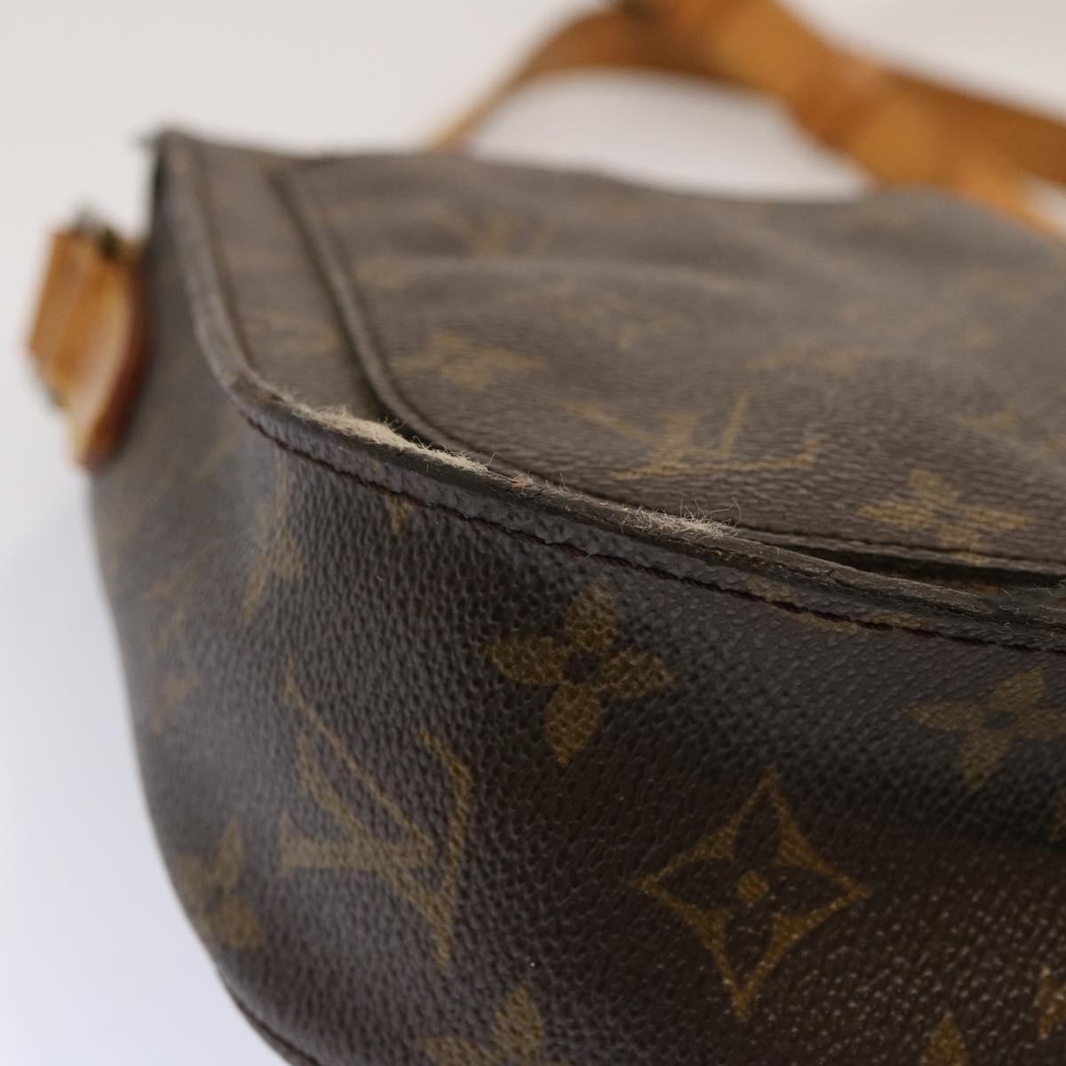 LOUIS VUITTON Monogram Saint Cloud GM Shoulder Bag M51242 LV Auth yk11828