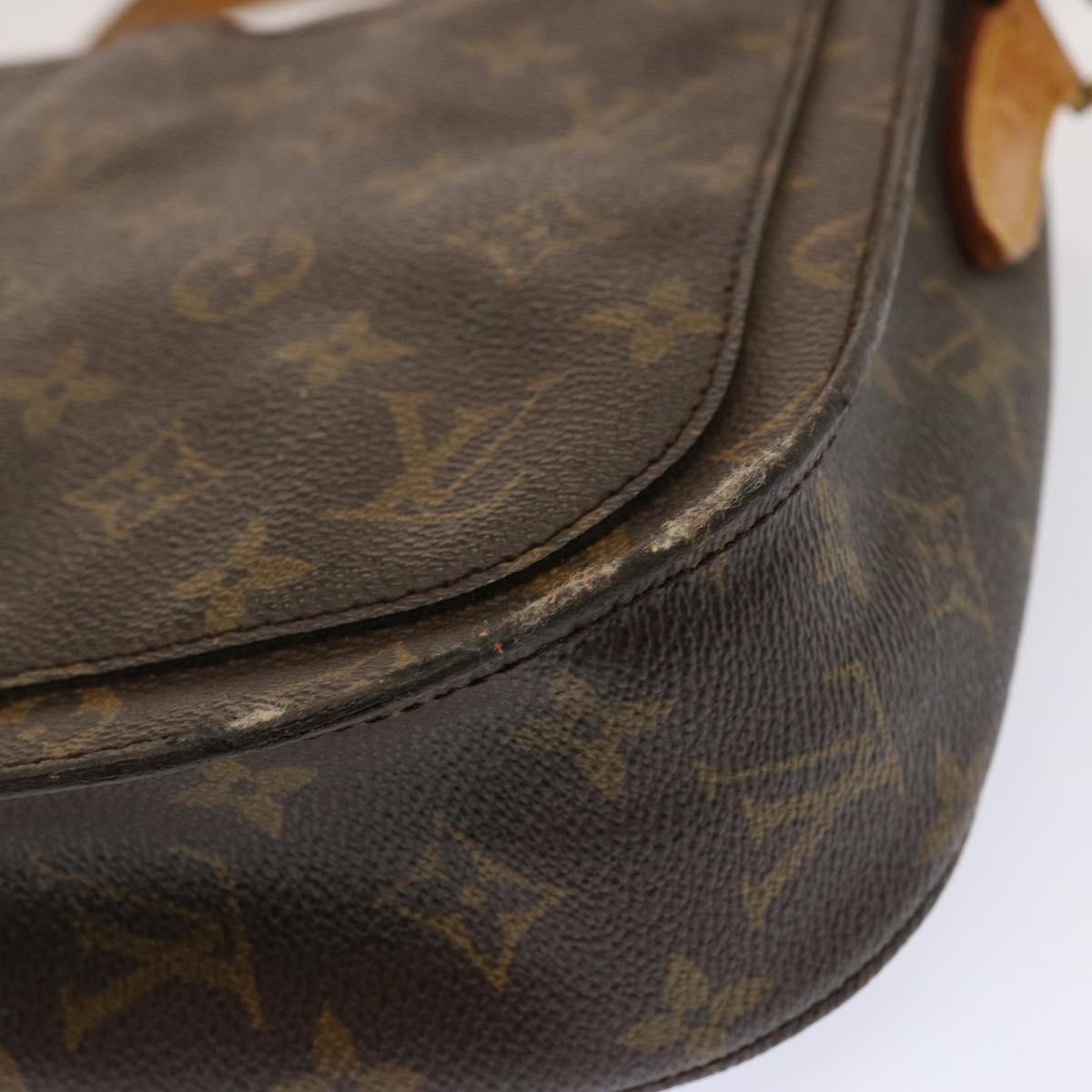 LOUIS VUITTON Monogram Saint Cloud GM Shoulder Bag M51242 LV Auth yk11828