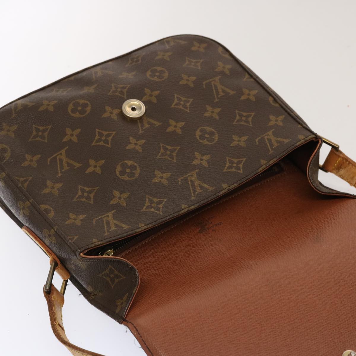 LOUIS VUITTON Monogram Saint Cloud GM Shoulder Bag M51242 LV Auth yk11828