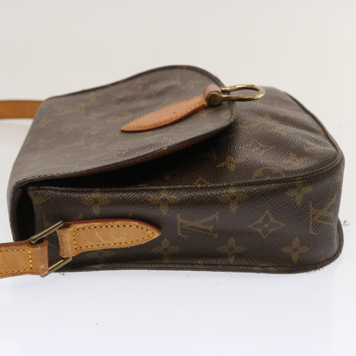 LOUIS VUITTON Monogram Saint Cloud GM Shoulder Bag M51242 LV Auth yk11828