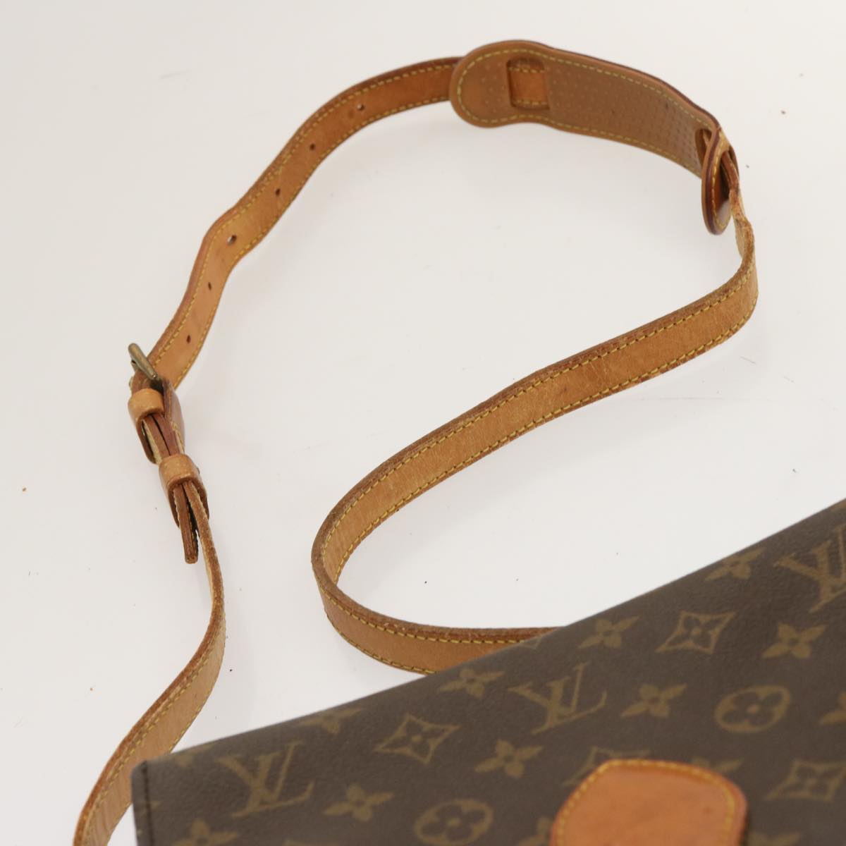 LOUIS VUITTON Monogram Saint Cloud GM Shoulder Bag M51242 LV Auth yk11828