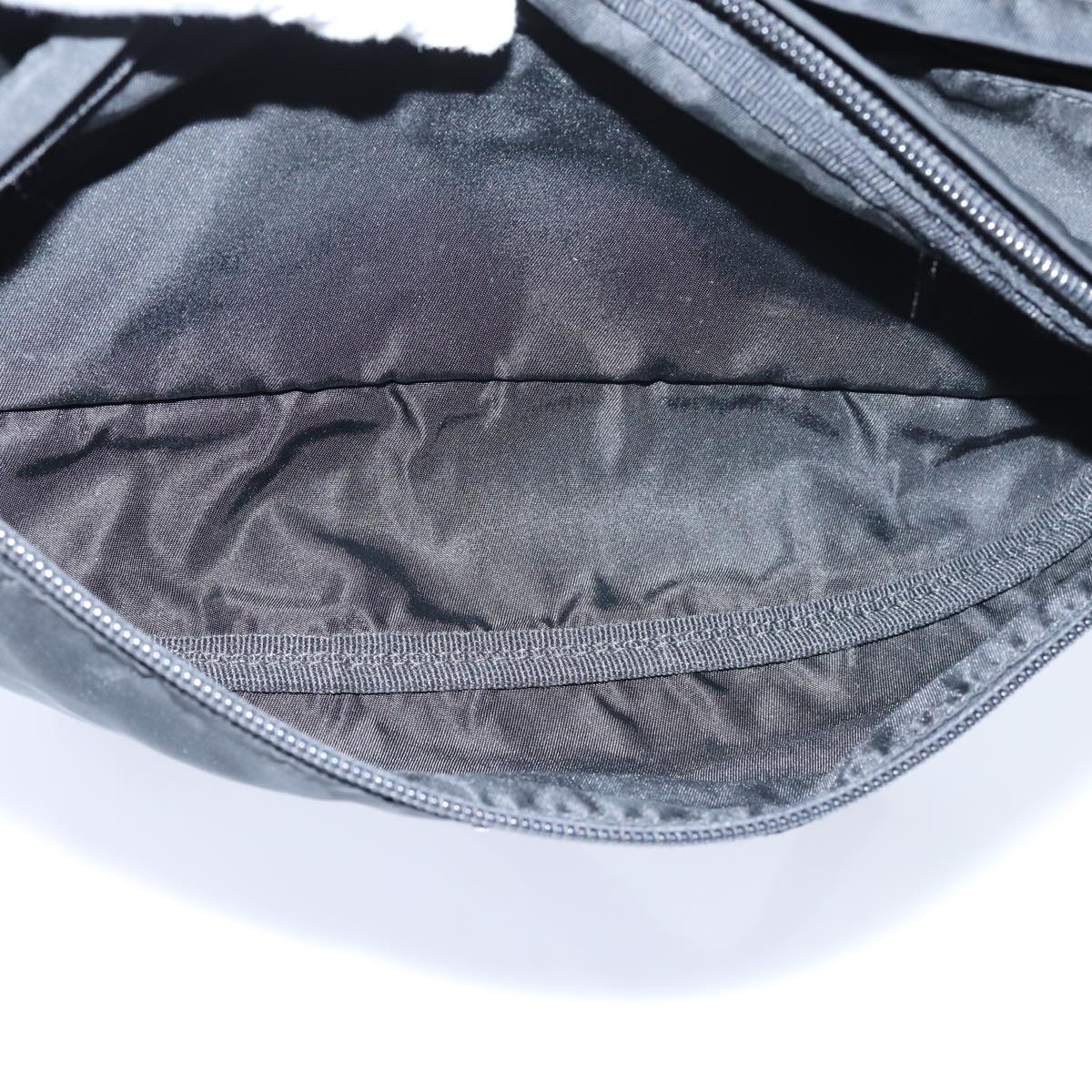 PRADA Body Bag Nylon Black Auth yk11834