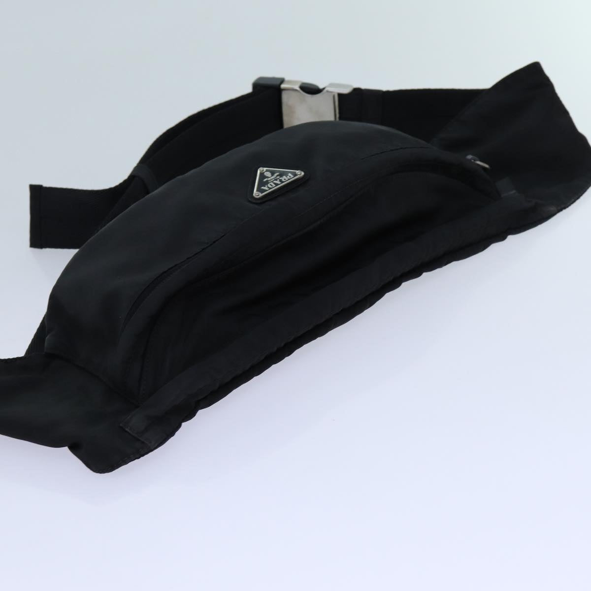 PRADA Body Bag Nylon Black Auth yk11834