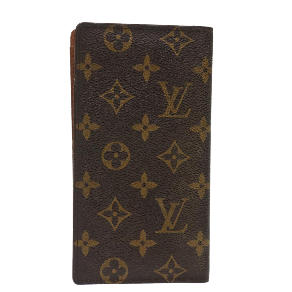 LOUIS VUITTON Monogram Porte Valeurs Cartes Credit Wallet M61823 LV Auth yk11848 - 0