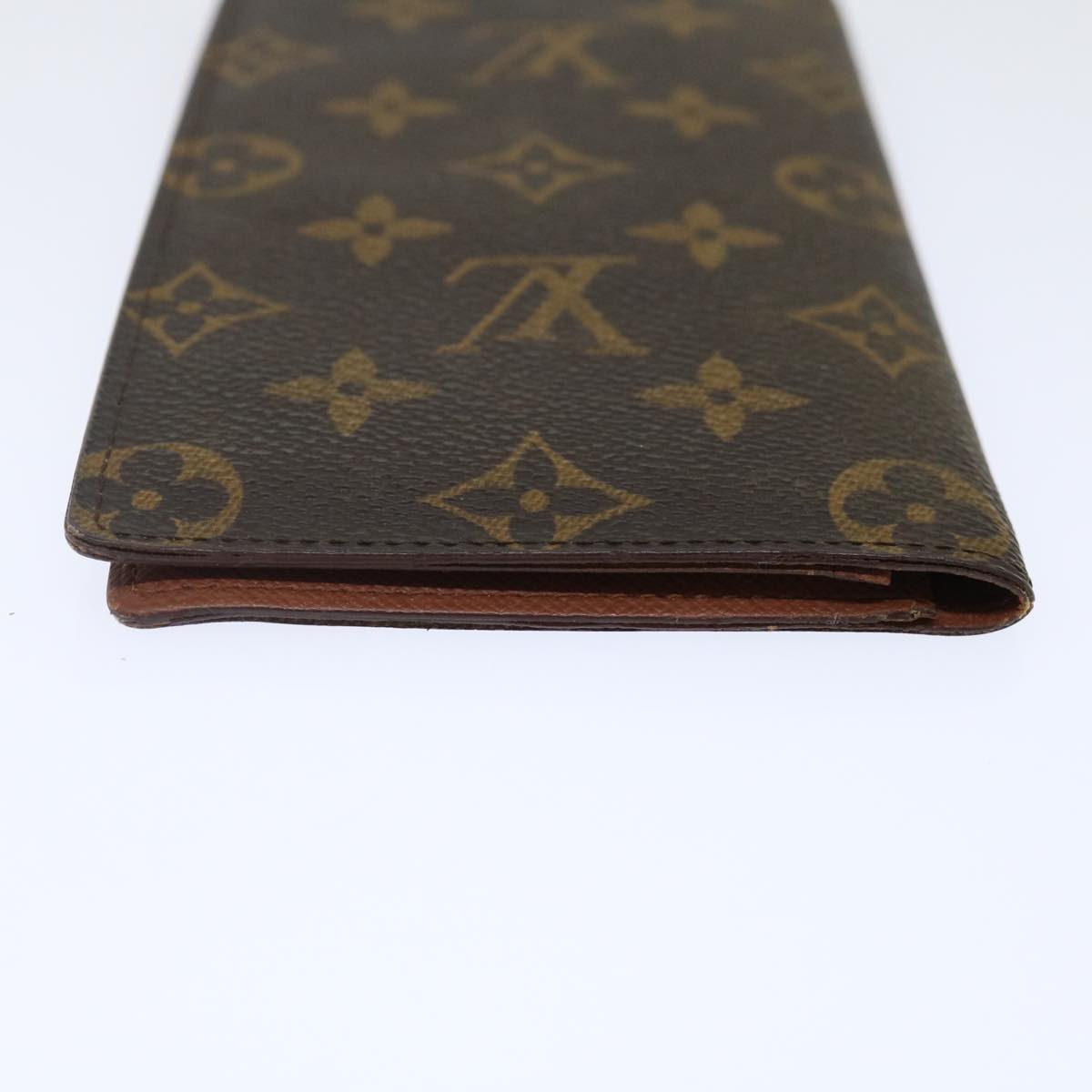 LOUIS VUITTON Monogram Porte Valeurs Cartes Credit Wallet M61823 LV Auth yk11848