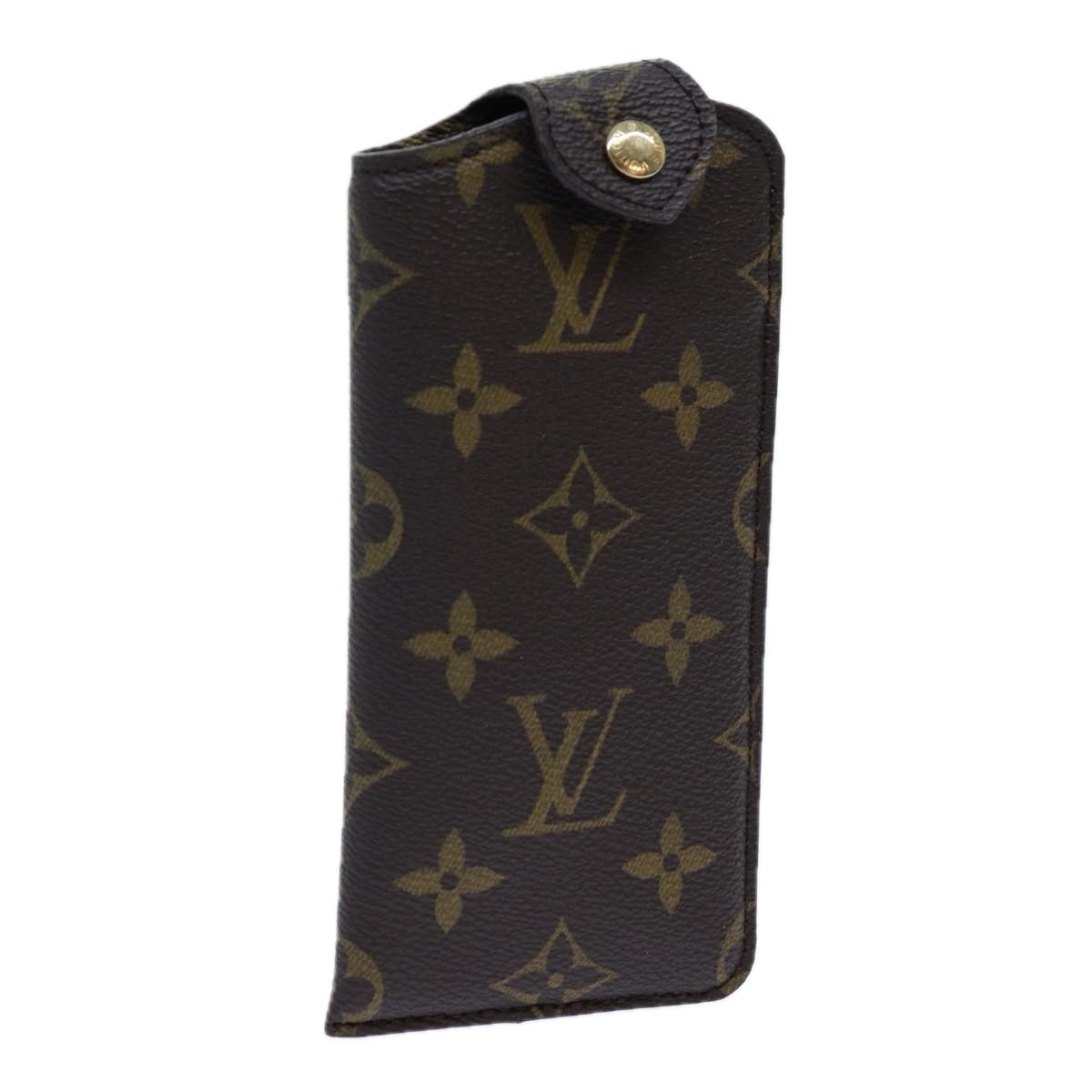 LOUIS VUITTON Monogram Etui Lunette PM Glasses Case M66545 LV Auth yk11856