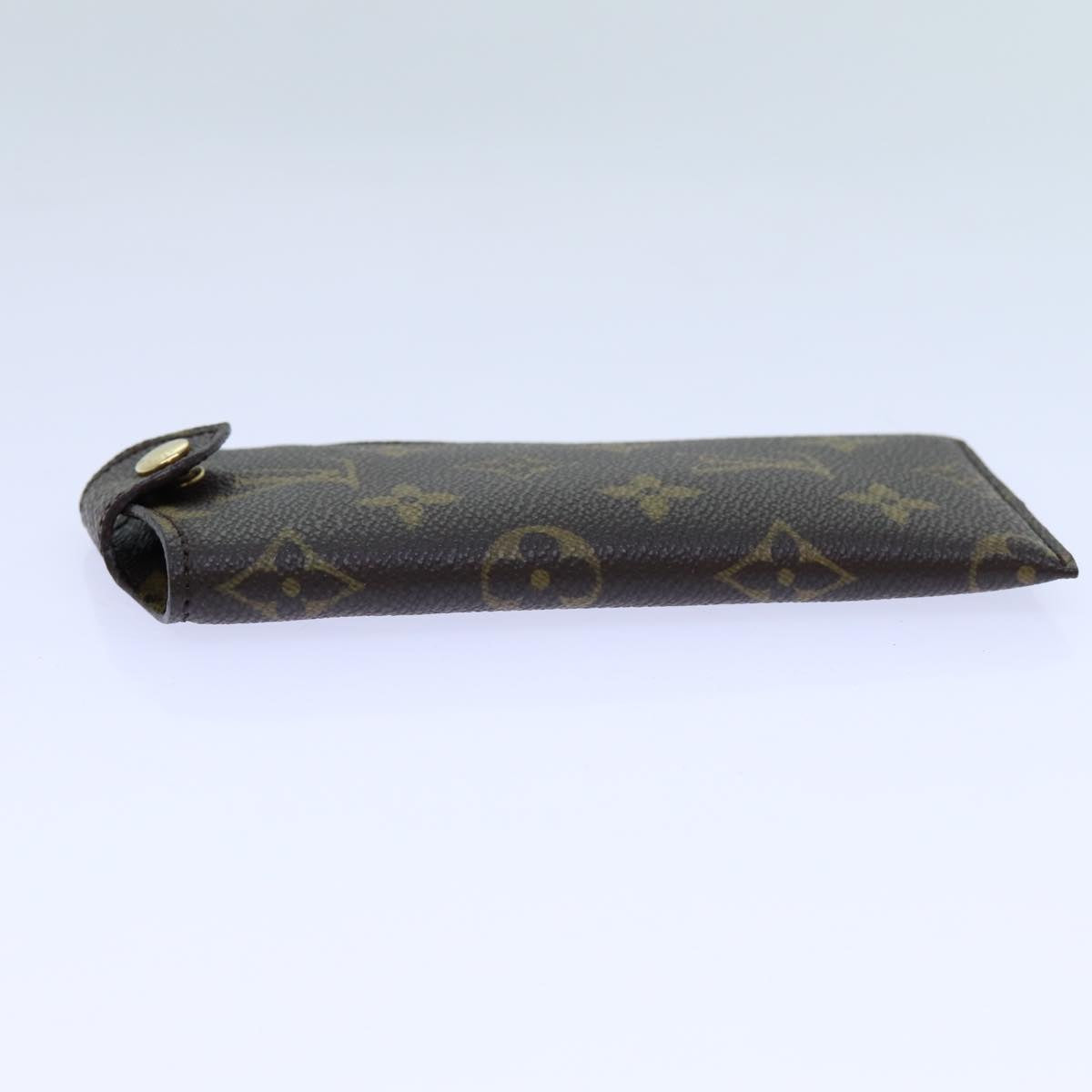 LOUIS VUITTON Monogram Etui Lunette PM Glasses Case M66545 LV Auth yk11856