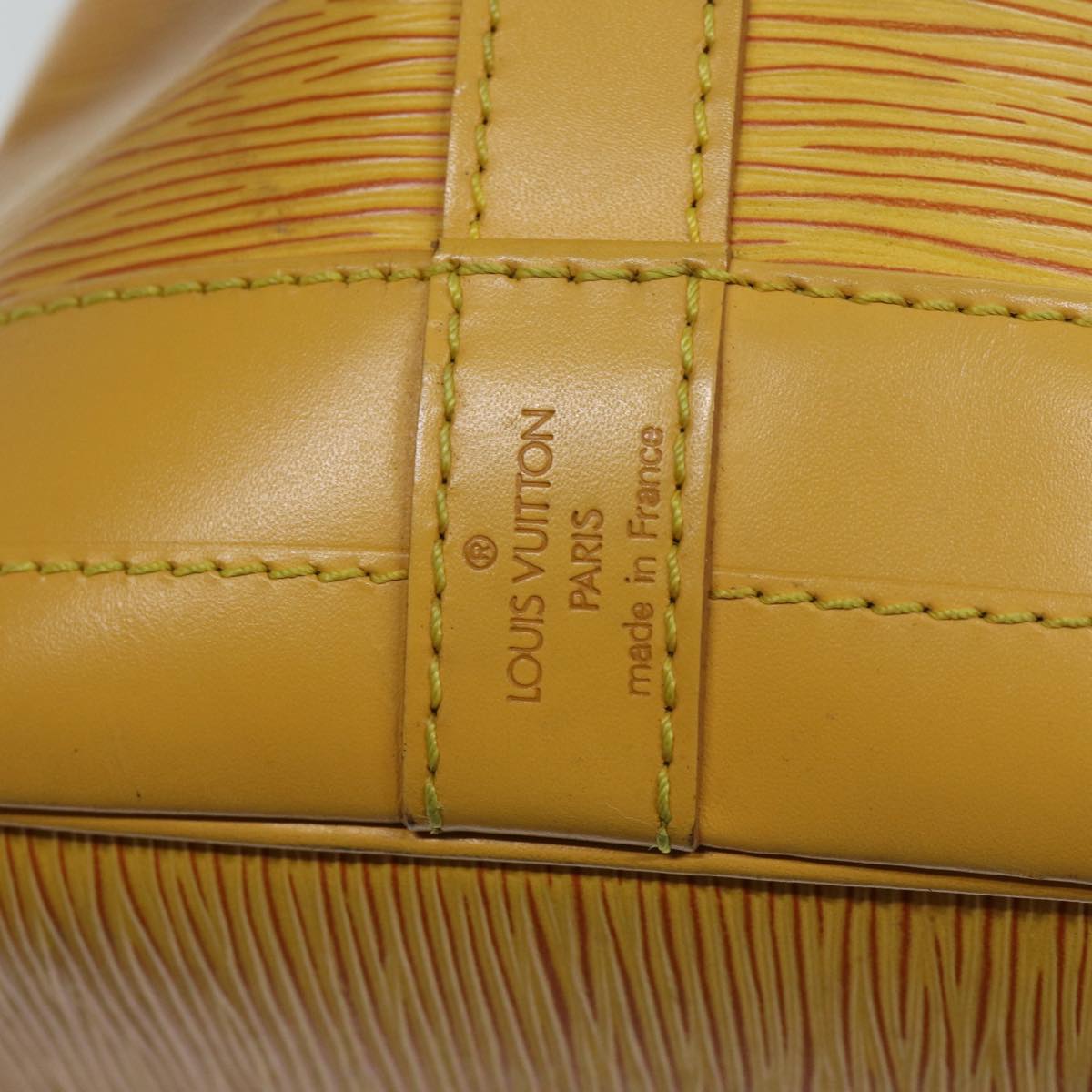 LOUIS VUITTON Epi Noe Shoulder Bag Tassili Yellow M44009 LV Auth yk11888