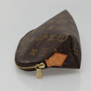 LOUIS VUITTON Monogram Pochette Cosmetic PM Cosmetic Pouch M47515 Auth yk11893-4
