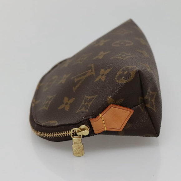 LOUIS VUITTON Monogram Pochette Cosmetic PM Cosmetic Pouch M47515 Auth yk11893