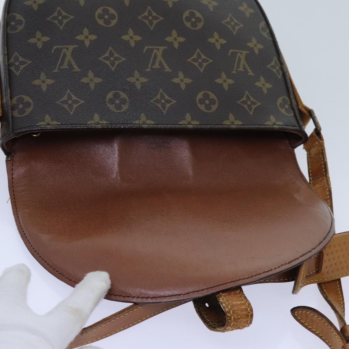 LOUIS VUITTON Monogram Chantilly GM Shoulder Bag M51232 LV Auth yk11906