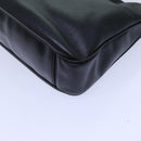 GUCCI Bamboo Hand Bag Leather 2way Black 001 2113 1638 Auth yk11916-17