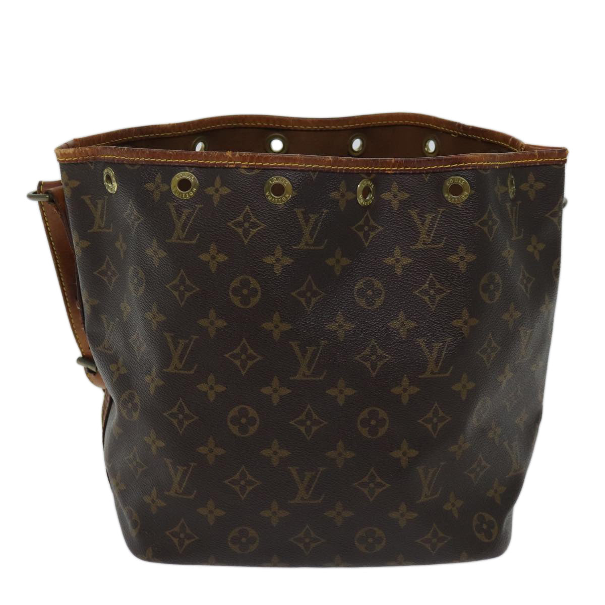 LOUIS VUITTON Monogram Petit Noe Shoulder Bag M42226 LV Auth yk11918