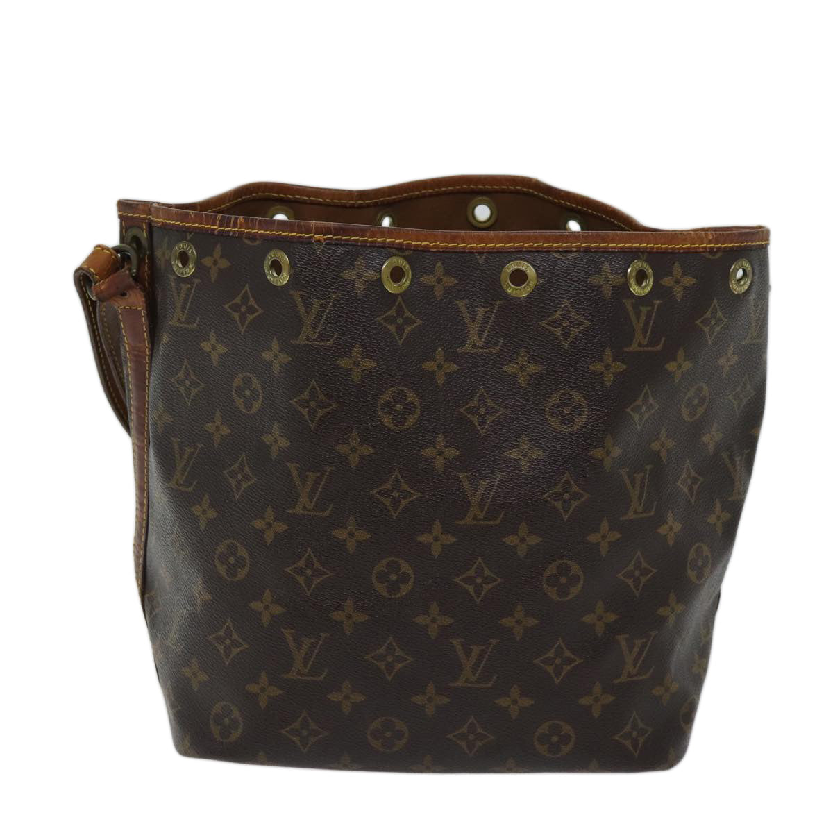 LOUIS VUITTON Monogram Petit Noe Shoulder Bag M42226 LV Auth yk11918 - 0