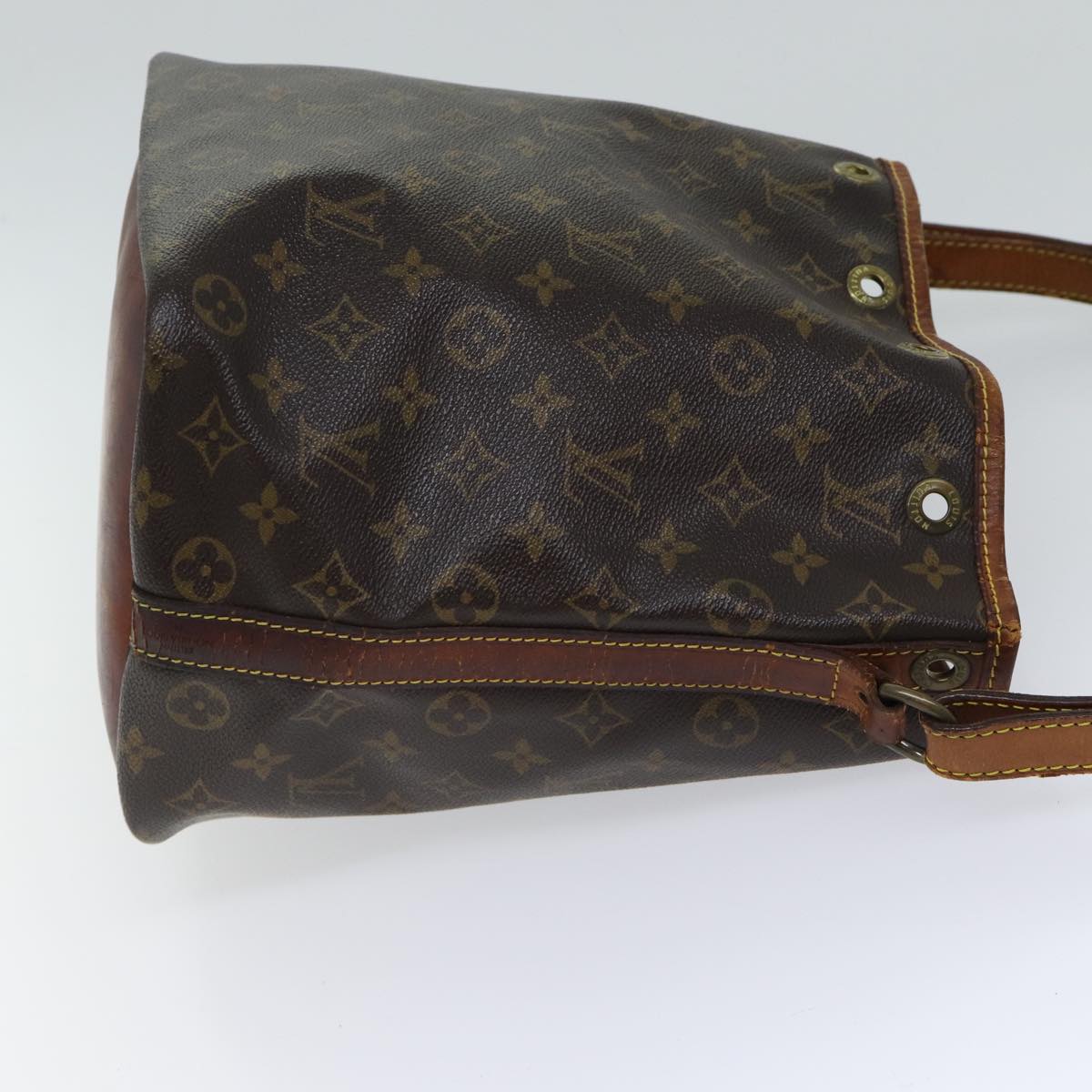 LOUIS VUITTON Monogram Petit Noe Shoulder Bag M42226 LV Auth yk11918