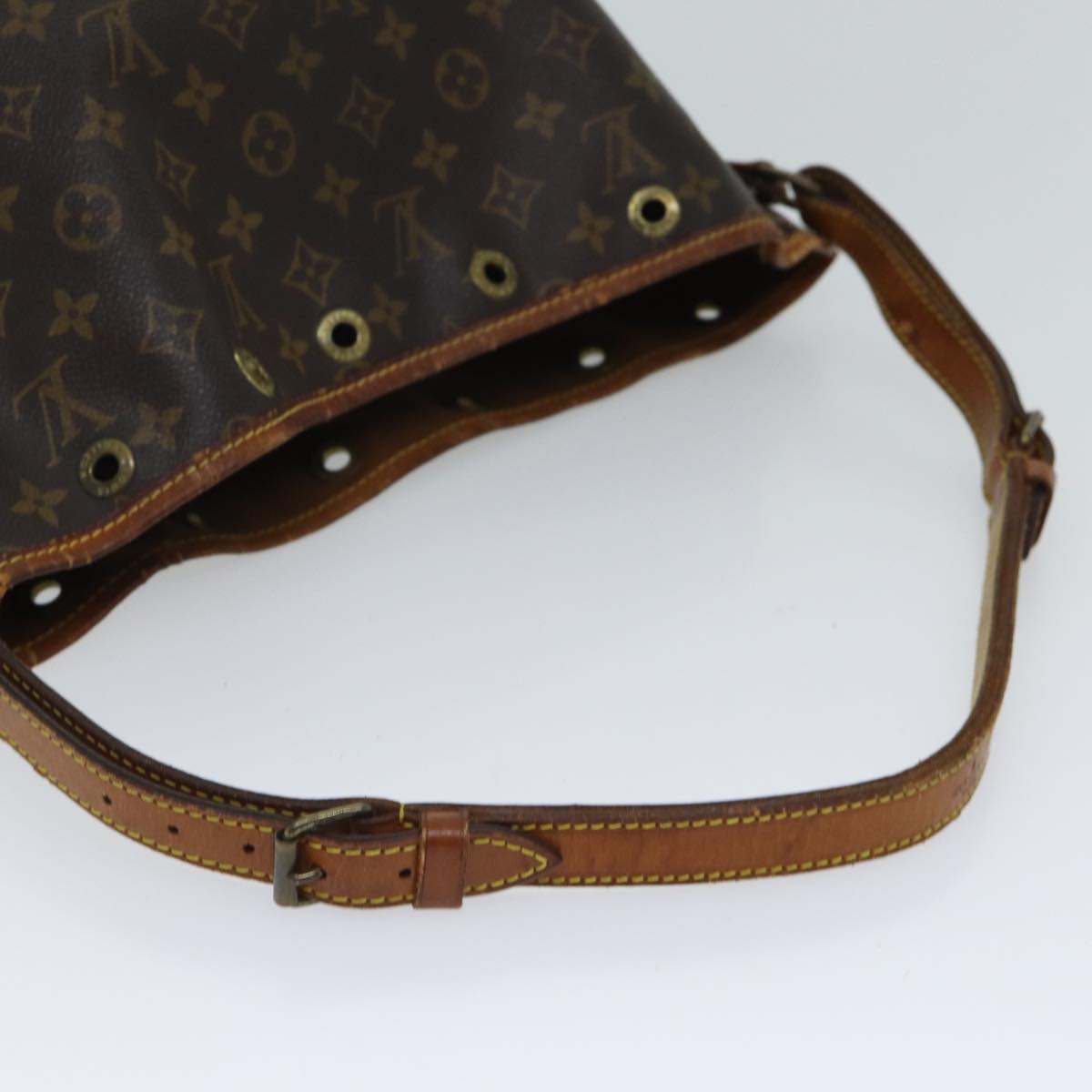 LOUIS VUITTON Monogram Petit Noe Shoulder Bag M42226 LV Auth yk11918