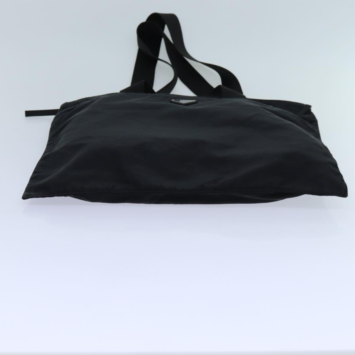 PRADA Tote Bag Nylon Black Auth yk11920