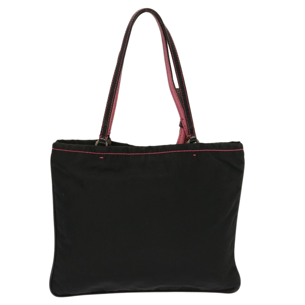 PRADA Hand Bag Nylon Black Auth yk11921 - 0