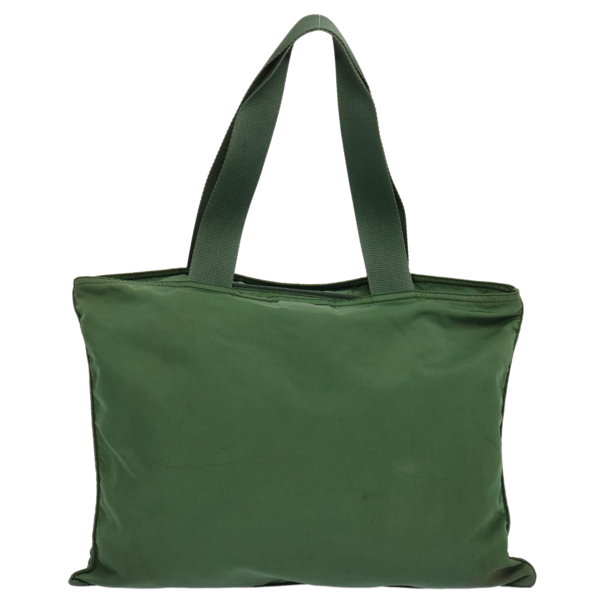 PRADA Tote Bag Nylon Green Auth yk11942 - 0