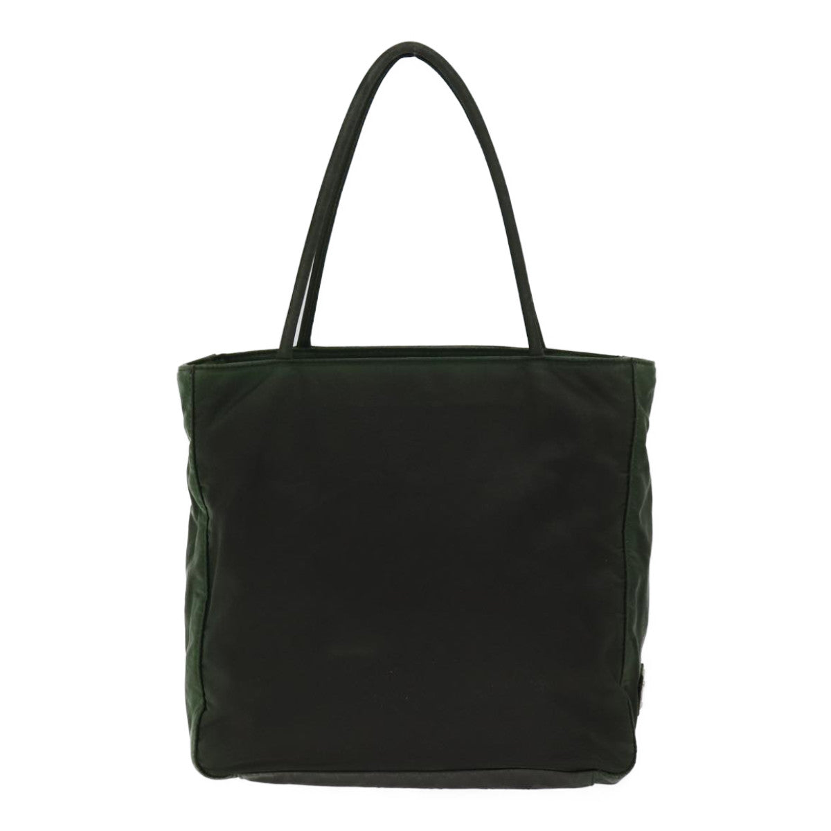 PRADA Hand Bag Nylon Khaki Auth yk11954 - 0