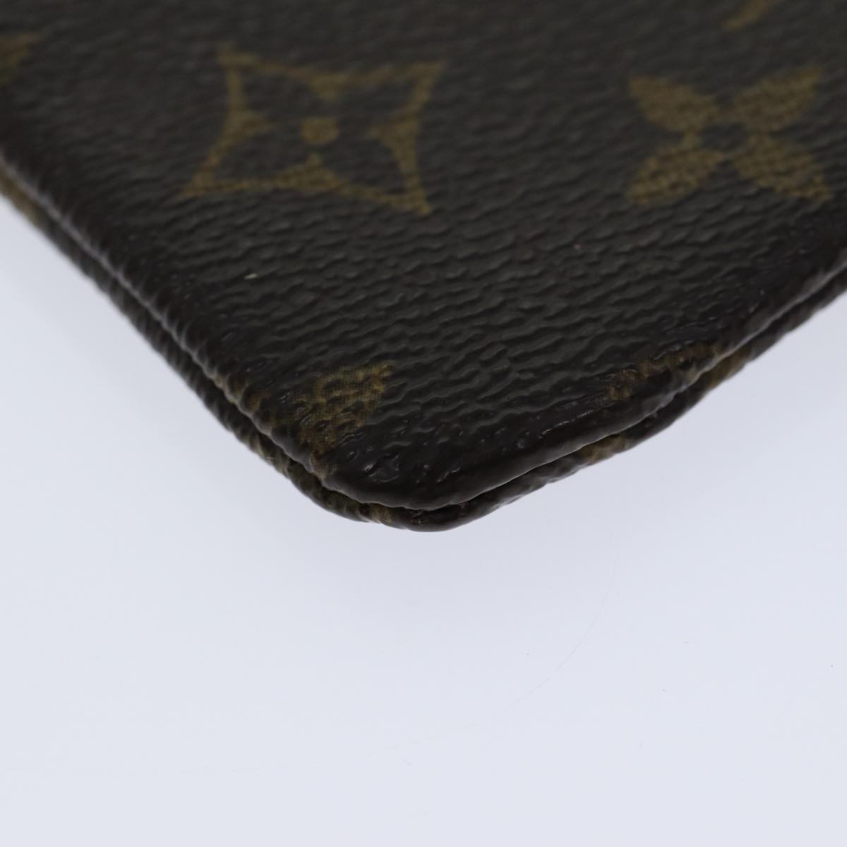 LOUIS VUITTON Monogram Pochette Cles Coin Purse M62650 LV Auth yk11981