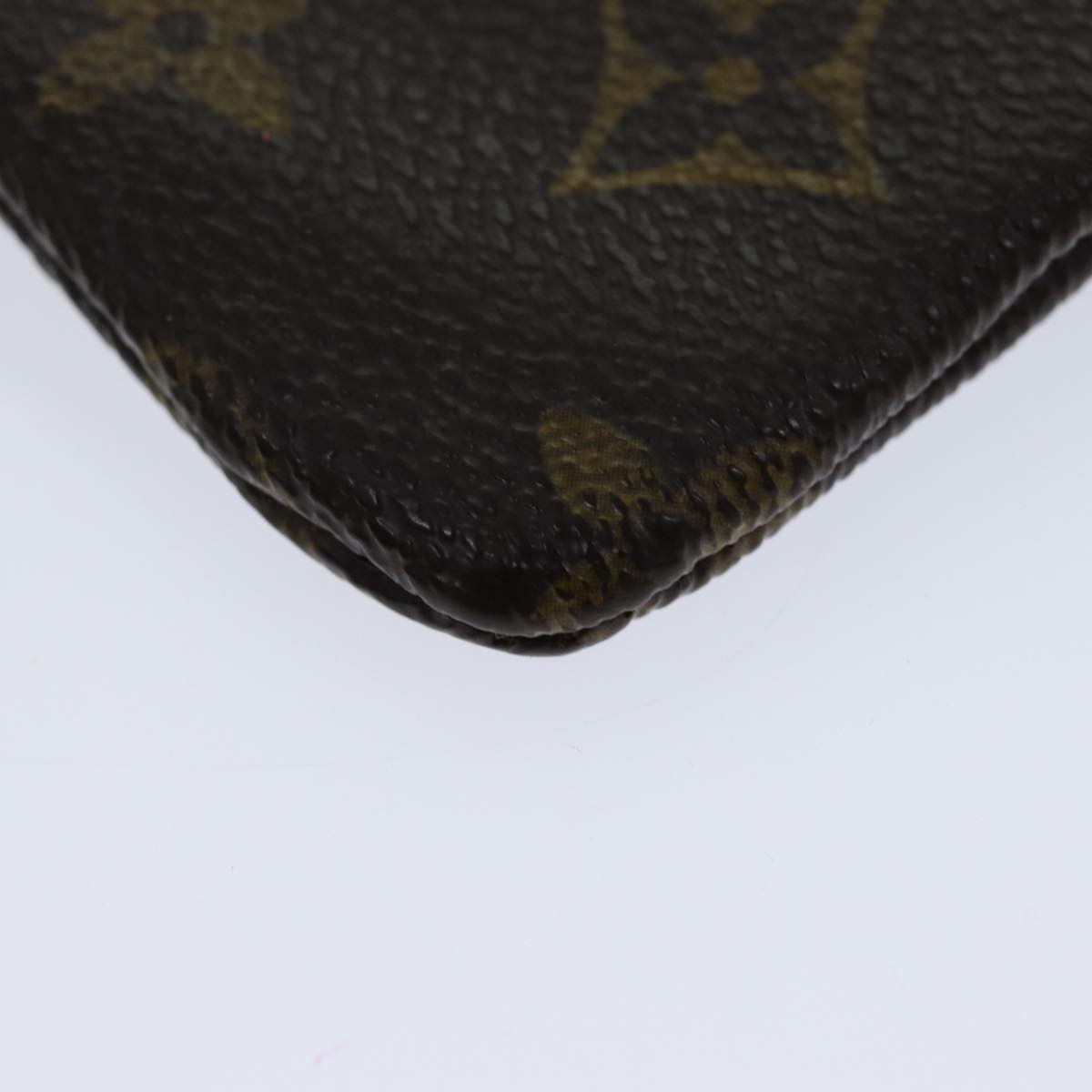 LOUIS VUITTON Monogram Pochette Cles Coin Purse M62650 LV Auth yk11981