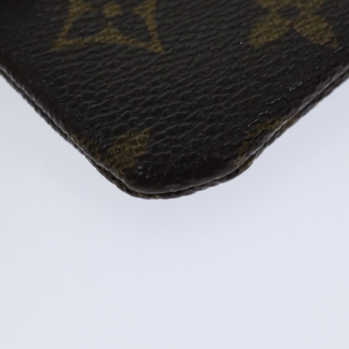 LOUIS VUITTON Monogram Pochette Cles Coin Purse M62650 LV Auth yk11981