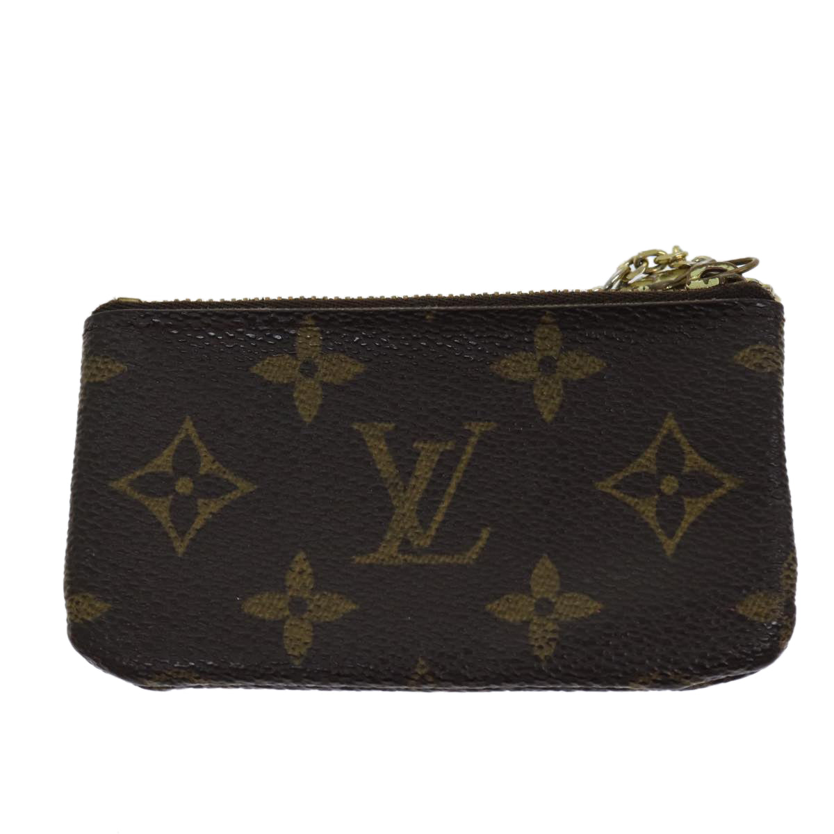 LOUIS VUITTON Monogram Pochette Cles Coin Purse M62650 LV Auth yk11981 - 0