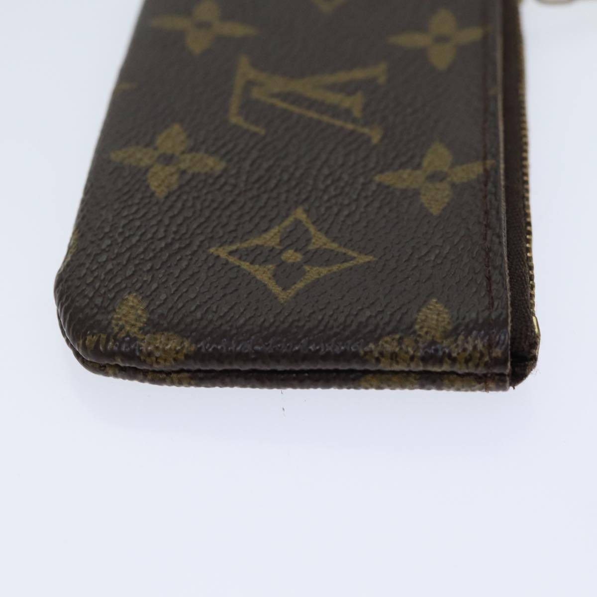 LOUIS VUITTON Monogram Pochette Cles Coin Purse M62650 LV Auth yk11981