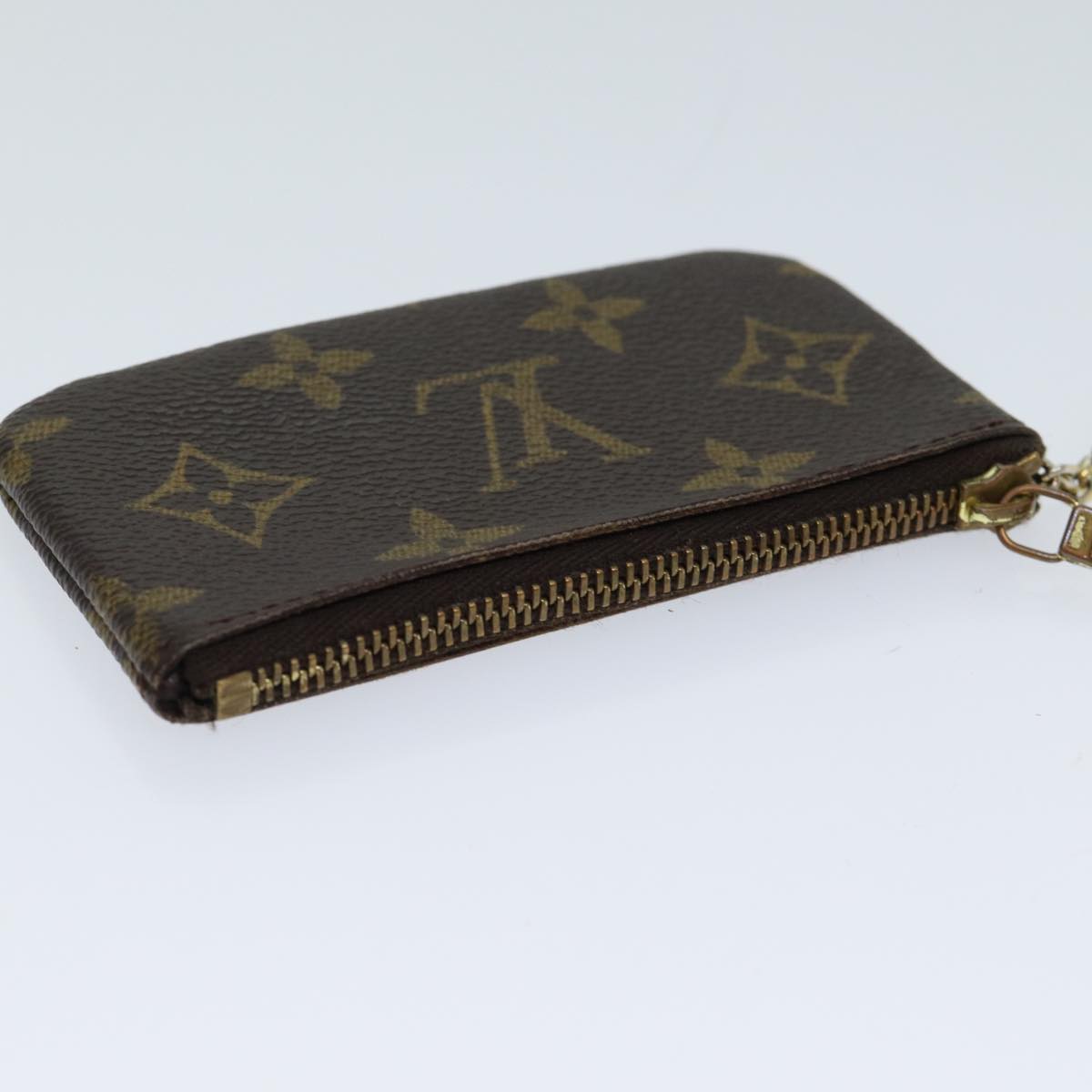 LOUIS VUITTON Monogram Pochette Cles Coin Purse M62650 LV Auth yk11981