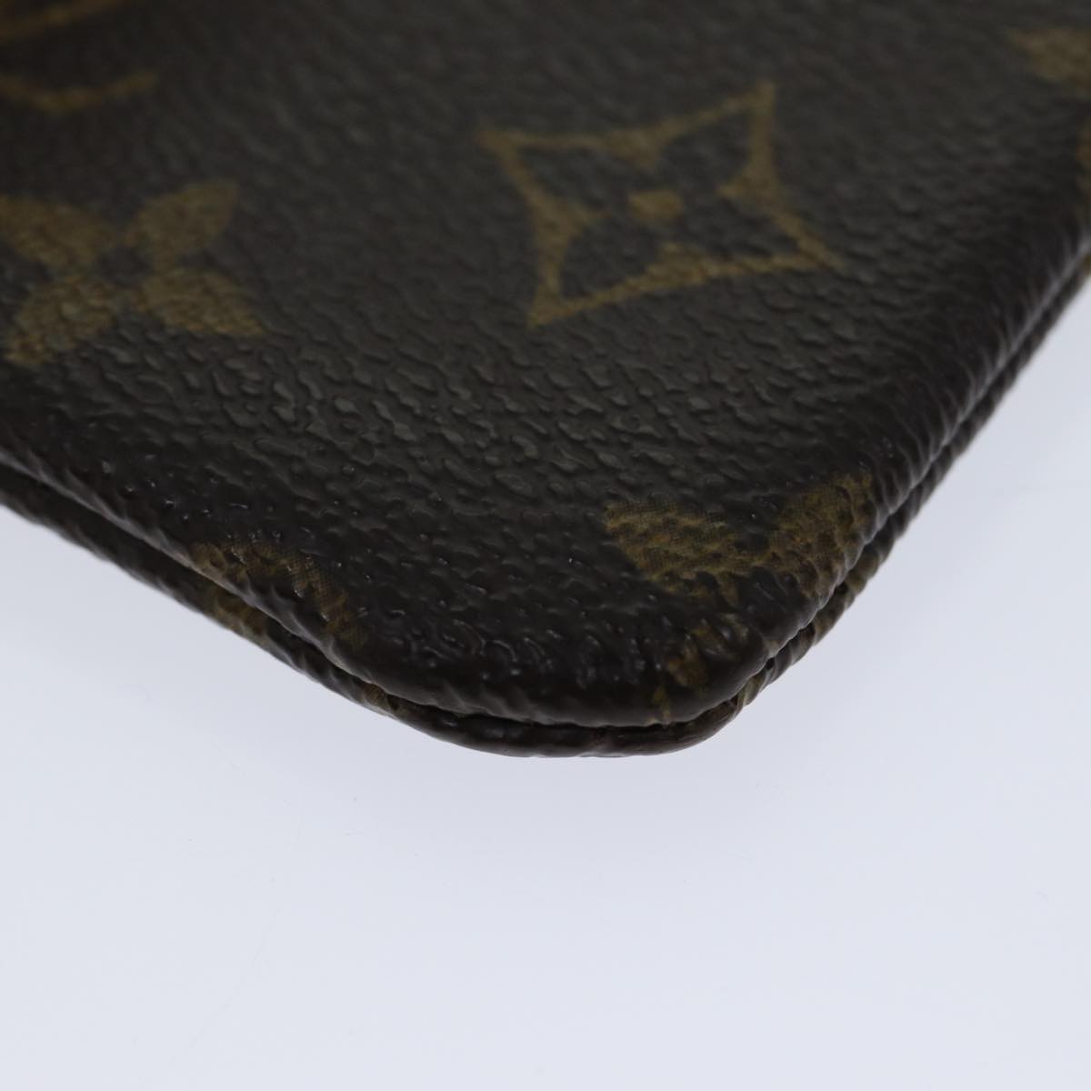 LOUIS VUITTON Monogram Pochette Cles Coin Purse M62650 LV Auth yk11981