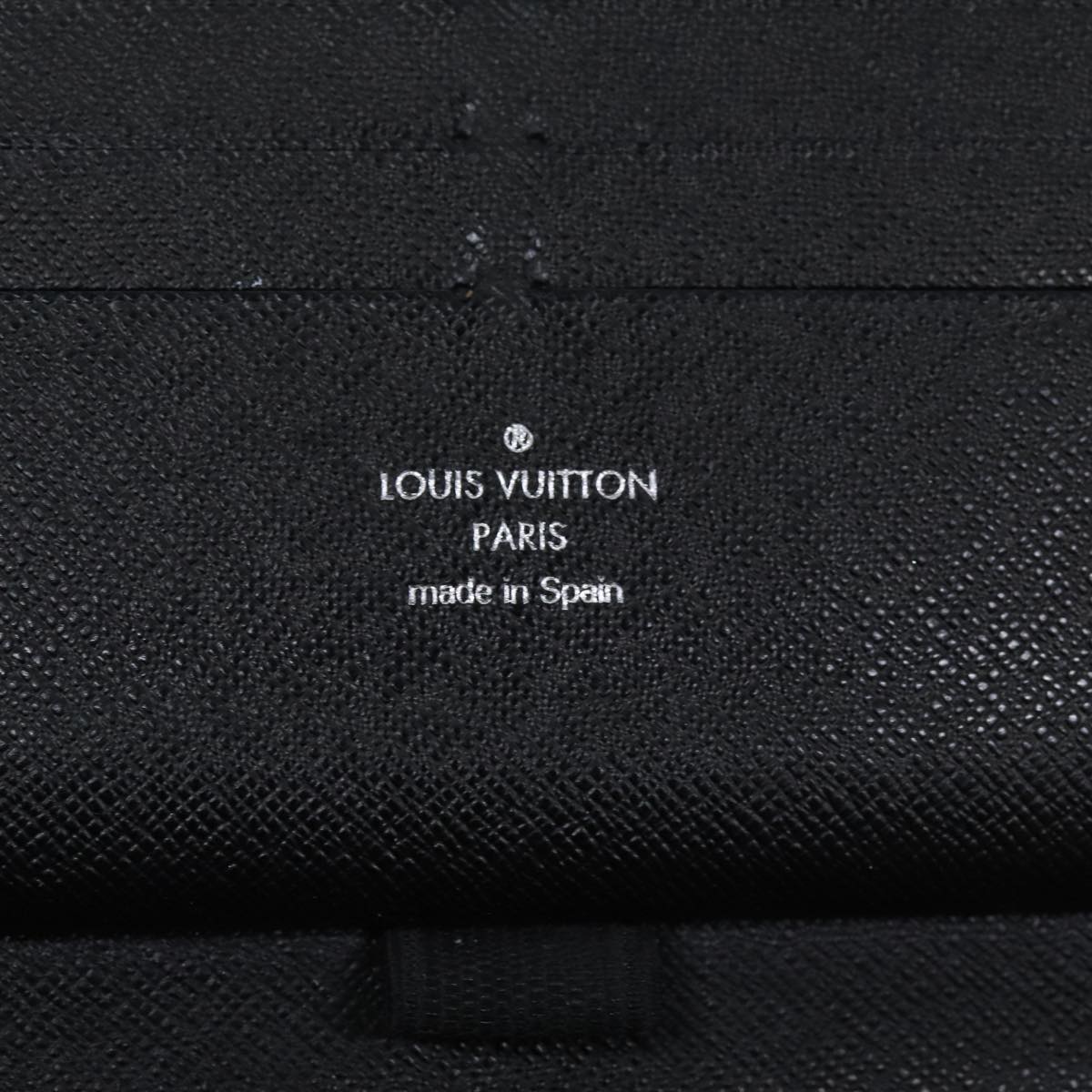 LOUIS VUITTON Damier Graphite Zippy Organizer Long Wallet N63077 LV Auth yk11989