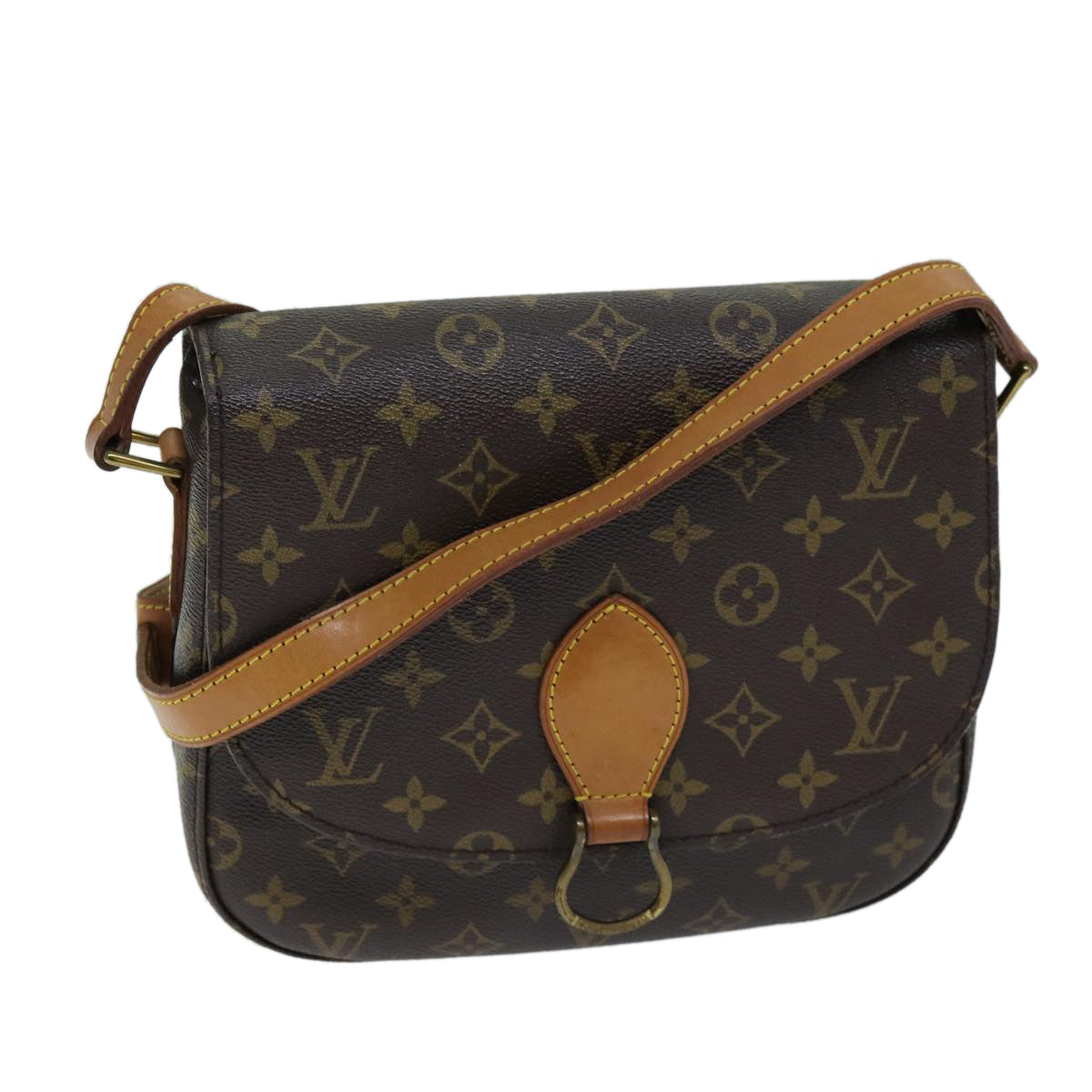 LOUIS VUITTON Monogram Saint Cloud GM Shoulder Bag M51242 LV Auth yk12010