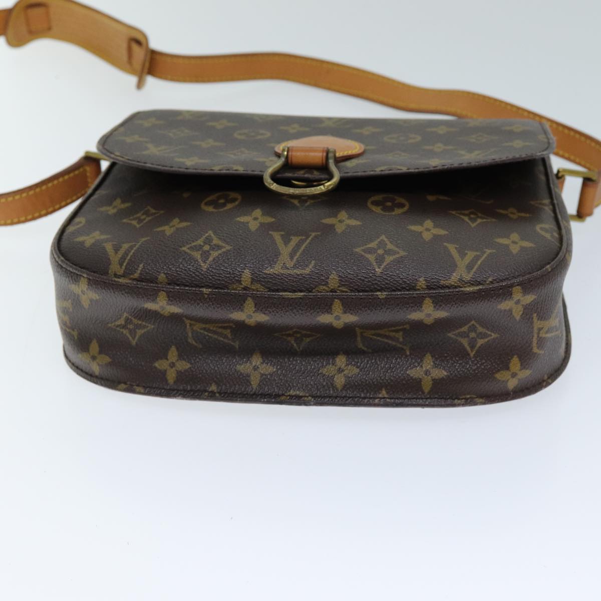 LOUIS VUITTON Monogram Saint Cloud GM Shoulder Bag M51242 LV Auth yk12010