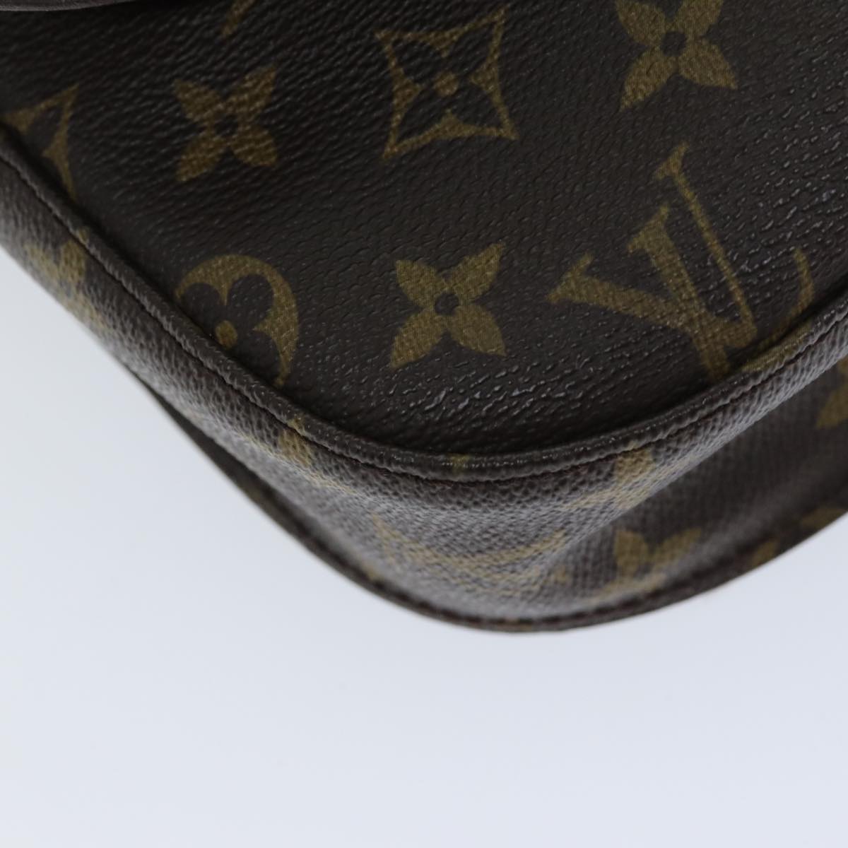 LOUIS VUITTON Monogram Saint Cloud GM Shoulder Bag M51242 LV Auth yk12010