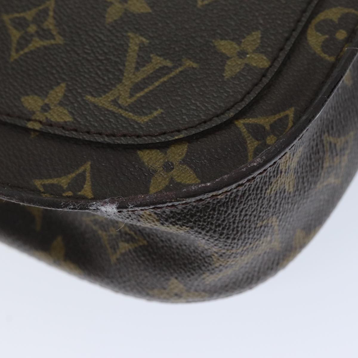 LOUIS VUITTON Monogram Saint Cloud GM Shoulder Bag M51242 LV Auth yk12010