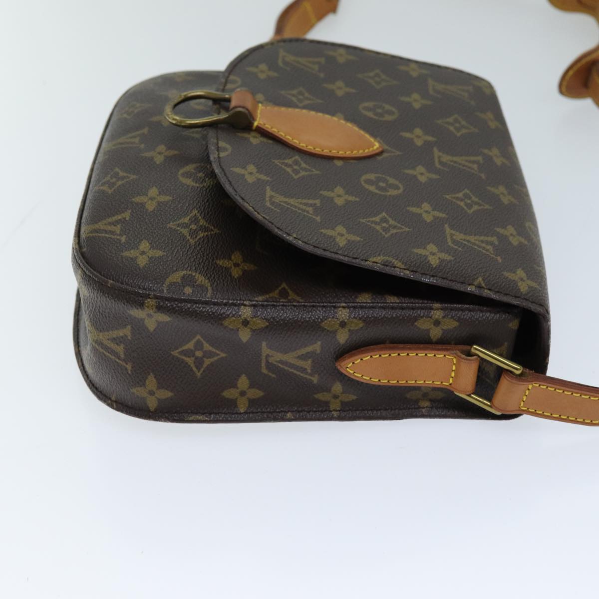 LOUIS VUITTON Monogram Saint Cloud GM Shoulder Bag M51242 LV Auth yk12010