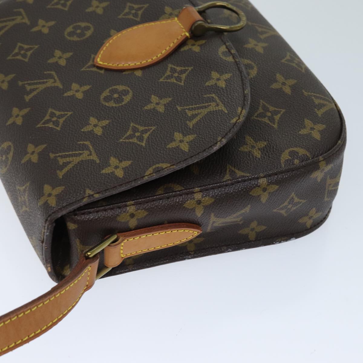 LOUIS VUITTON Monogram Saint Cloud GM Shoulder Bag M51242 LV Auth yk12010