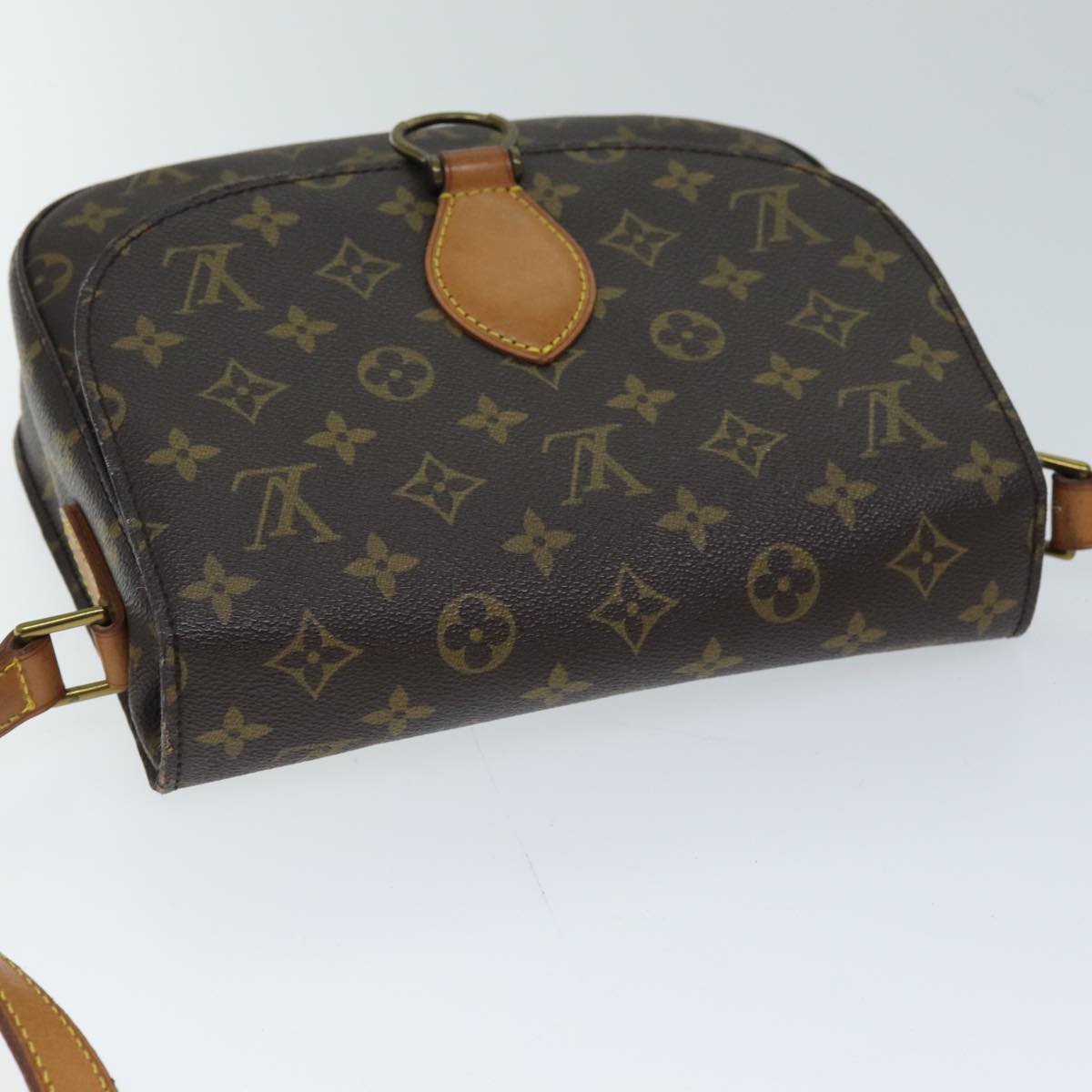 LOUIS VUITTON Monogram Saint Cloud GM Shoulder Bag M51242 LV Auth yk12010