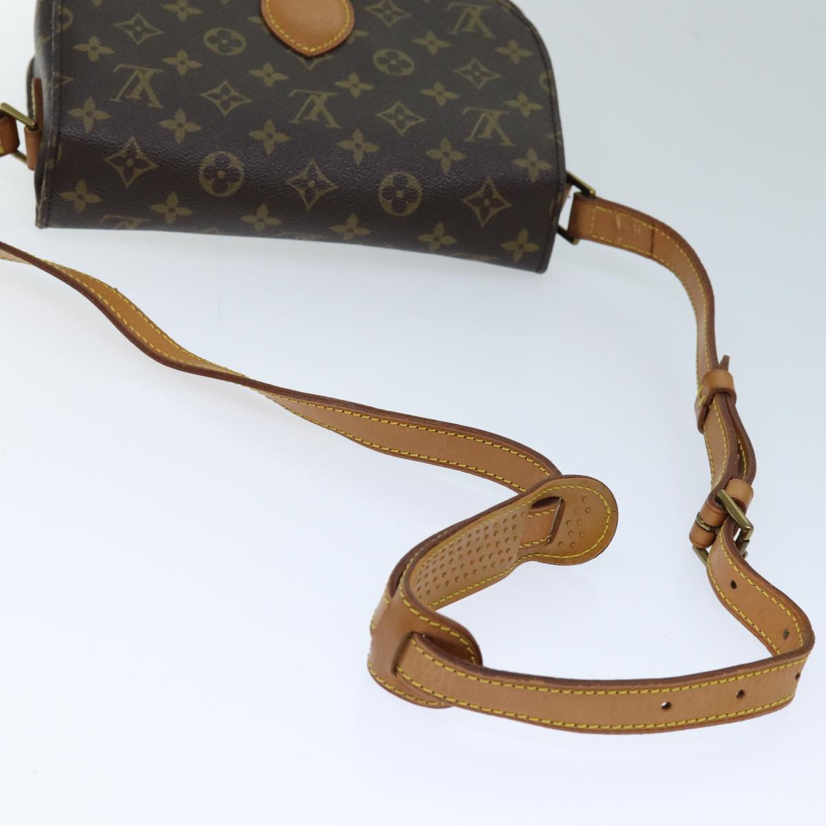 LOUIS VUITTON Monogram Saint Cloud GM Shoulder Bag M51242 LV Auth yk12010