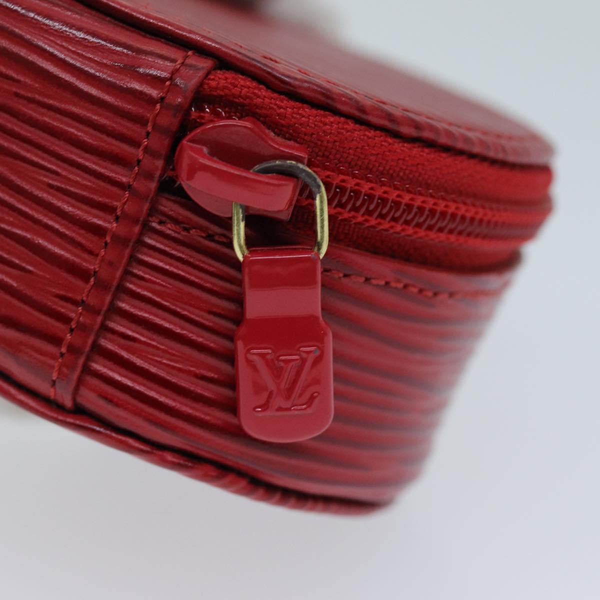 LOUIS VUITTON Epi Ecrin Bijoux 8 Jewelry Box Red M48227 LV Auth yk12022