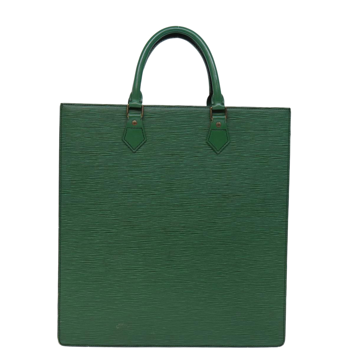 LOUIS VUITTON Epi Sac Plat Hand Bag Green M59084 LV Auth yk12025 - 0