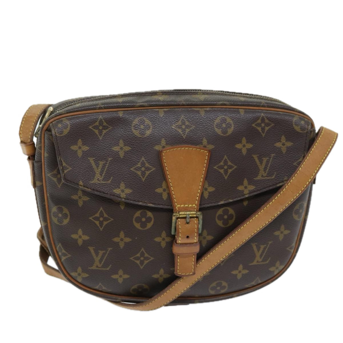 LOUIS VUITTON Monogram Jeune Fille GM Shoulder Bag M51225 LV Auth yk12059