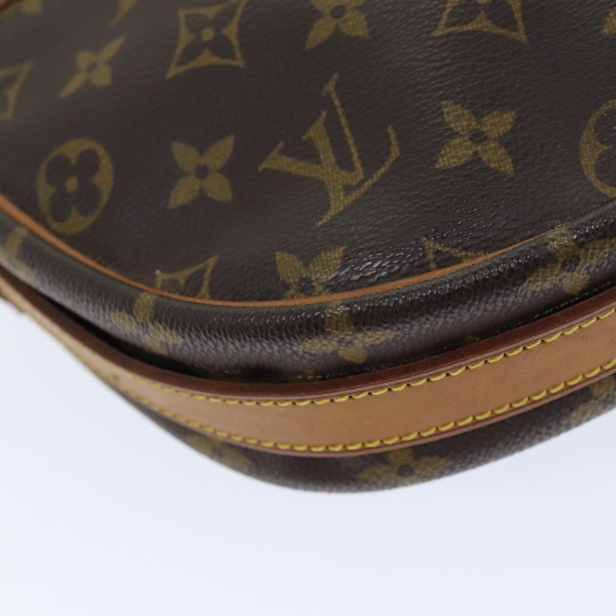 LOUIS VUITTON Monogram Jeune Fille GM Shoulder Bag M51225 LV Auth yk12059