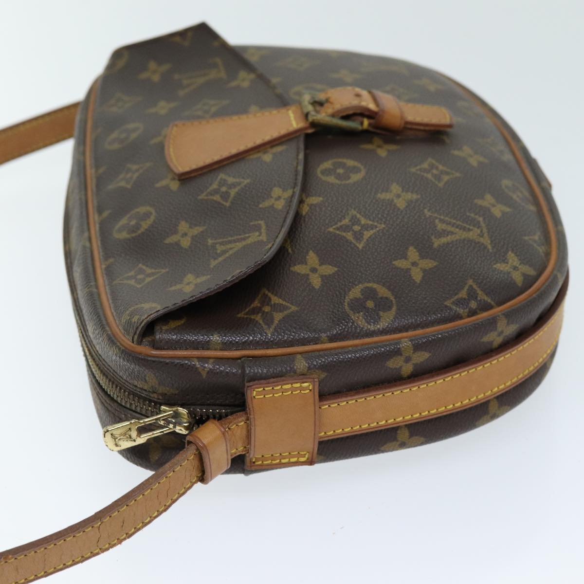 LOUIS VUITTON Monogram Jeune Fille GM Shoulder Bag M51225 LV Auth yk12059