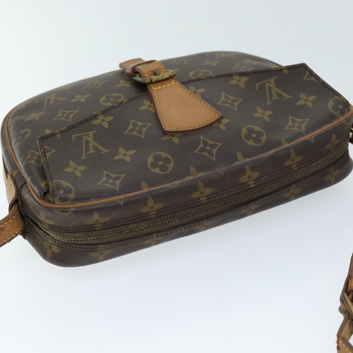 LOUIS VUITTON Monogram Jeune Fille GM Shoulder Bag M51225 LV Auth yk12059